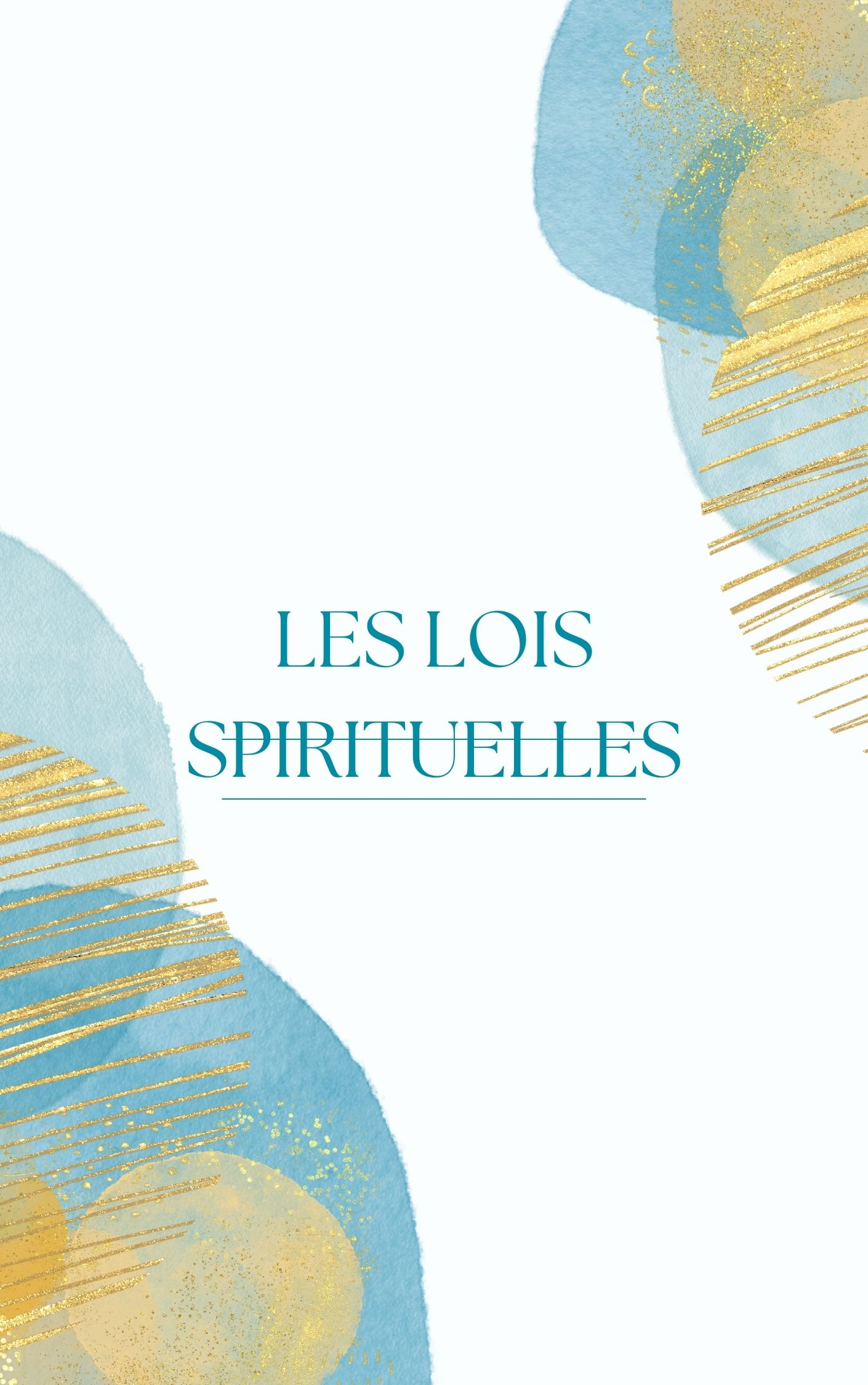 Couverture de l'e-book « Les Lois Spirituelles ».